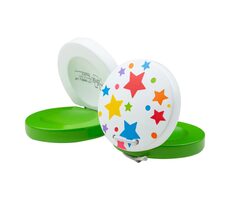 Bigjigs Toys Kastaněty hvězdičky 1 ks zelená / od 1 roku