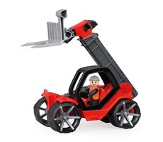 Lena TRUXX2 Teleskopický nakladač červená / od 2 let