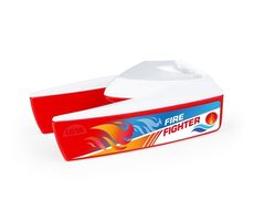 Lena Loď katamarán hasiči bílo-červená