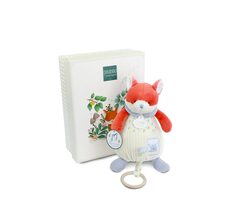 Doudou Dárková sada Plyšová liška Romarin hrající melodii 20 cm / od 0 měsíců