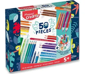 MAPED Výtvarný kreativní kufřík 50 ks / od 5 let