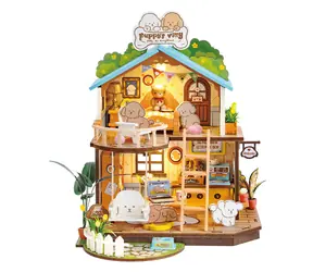 RoboTime miniatura domečku Domeček pro štěňátka / od 14 let