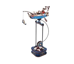 RoboTime 3D mechanická skládačka Rybářská loď s kyvadlem