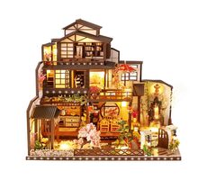 2Kids Toys miniatura domečku Honosná sakurová vila / od 14 let