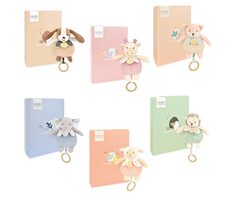 Doudou Plyšová liška hrající melodii 20 cm / od 0 měsíců