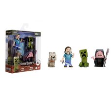 Jada Minecraft Movie figurky 2,5" sada 4ks / od 8 let