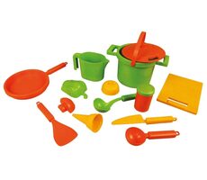Lena ECO Pískový set K vaření 14 dílů / od 1 roku