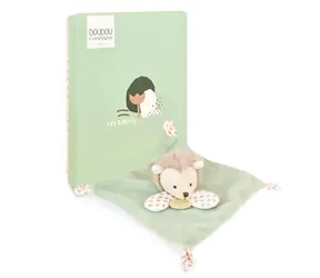 Doudou Plyšový muchláček růžový Ježek 19 cm / od 0 měsíců