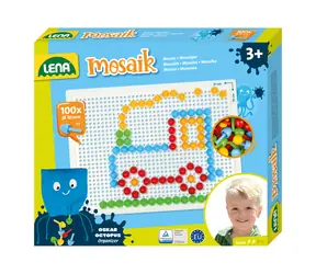 Lena Mozaika malá hladká 100 dílků / od 3 let