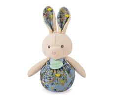 Doudou Vyskakovací králíček 2v1 - vzor 2 / od 0 měsíců