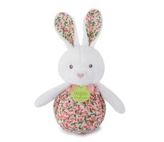 Doudou Vyskakovací králíček 2v1 - vzor 1 / od 0 měsíců