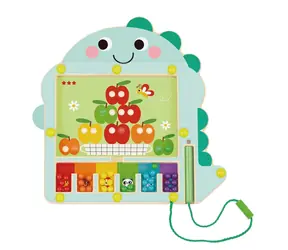 2Kids Toys Magnetická hra Třídění barev s dinosaurem / od 2 let