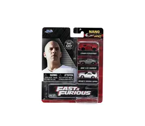 Jada Rychle a zběsile set 3 aut Nano Cars 1,65" / Wave 4 / od 8 let