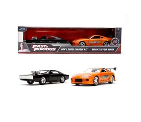 Jada Rychle a zběsile Twin Pack Toyota Supra a Dodge Charger / 1:32 / od 8 let