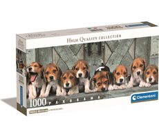 Clementoni Panoramatické PUZZLE Bíglové / 1000 dílků / od 10 let