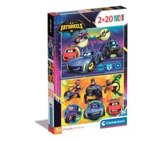 Clementoni PUZZLE Batwheels / 2x20 dílků / od 3 let