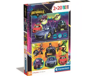 Clementoni PUZZLE Batwheels / 2x20 dílků / od 3 let