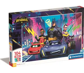 Clementoni PUZZLE Batwheels MAXI / 104 dílků / od 4 let