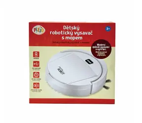 PLEJO Dětský robotický vysavač s mopem / od 3 let
