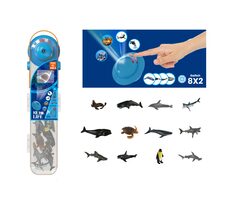 PLEJO Mořská zvířátka s projektorem / od 3 let