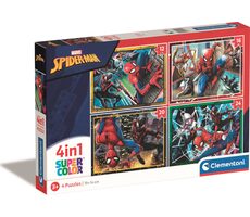 Clementoni PUZZLE Spiderman 4v1 / 12+16+20+24 dílků / od 3 let