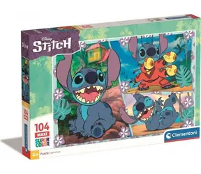 Clementoni PUZZLE Stitch MAXI / 104 dílků / od 4 let