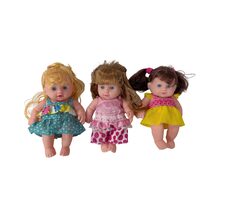 PLEJO Panenka s vlásky 20 cm / od 3 let