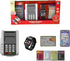 PLEJO Platební terminál s mobilem a hodinkami / od 3 let