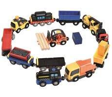 2Kids Toys Sada vozidel k vláčkodráze / od 3 let