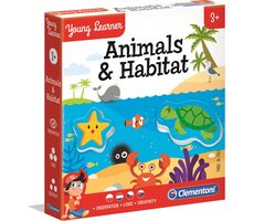Clementoni Young Learner: Zvířátka a prostředí / 6x3 dílků / od 3 let
