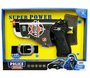 PLEJO Policejní pistole s opaskem / od 3 let