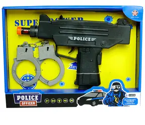 PLEJO Policejní pistole s pouty / od 3 let