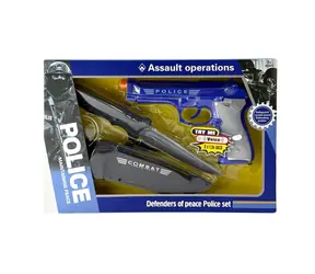 PLEJO Policejní set / od 3 let