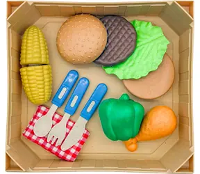 PLEJO Sada na piknik - Hamburger / od 3 let
