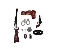 PLEJO Sada pistole/pouta/kolt / od 3 let