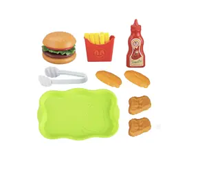 PLEJO Sada potravin hamburger / od 3 let