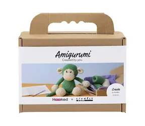 Creativ Company Sada na háčkování Amigurumi opička / od 12 let