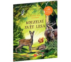 Presco Group Ella&Max KOUZELNÝ SVĚT LESA – Kniha samolepek / Jazyková verze: CZ / od 4 let