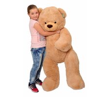 Mac Toys STEPPOS Medvěd béžová 135 cm / od 3 let