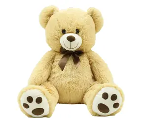Mac Toys STEPPOS Plyšový medvídek světle hnědá 60 cm / od 3 let