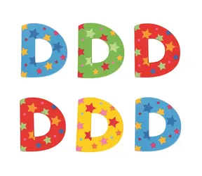 Bigjigs Toys Hvězdičkové písmenko D / od 3 let