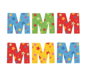 Bigjigs Toys Hvězdičkové písmenko M / od 3 let