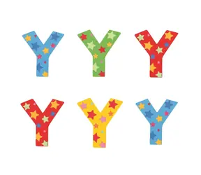 Bigjigs Toys Hvězdičkové písmenko Y / od 3 let