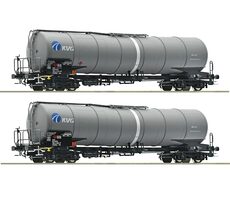 Roco 77463 Sada 2 ks cisternových vagónů GATX / Měřítko:H0 (1:87) / Délka: 390 mm / 14 let 