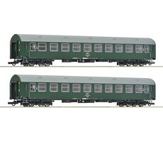 Roco 6200102 Sada 2 ks osobních vagónů PKP / měřítko H0 (1:87) / délka 564mm / od 15 let