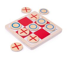 Bigjigs Toys Dřevěné piškvorky / od 3 let 