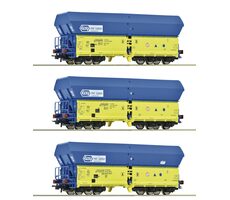 Roco 6600136 Sada 3 ks nákladních výsypných vagónů PKP VI / Měřítko:H0 (1:87) / Délka: 432 mm / 15 let 
