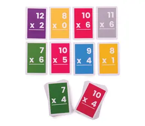 Bigjigs Toys Kartičky násobení 7-12 / od 3 let