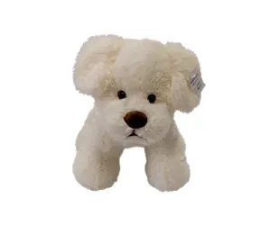 Mac Toys Pejsek krémová 30 cm / od 0 měsíců