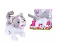 Simba CCL Kočička s funkcemi šedo-bílá / od 5 let